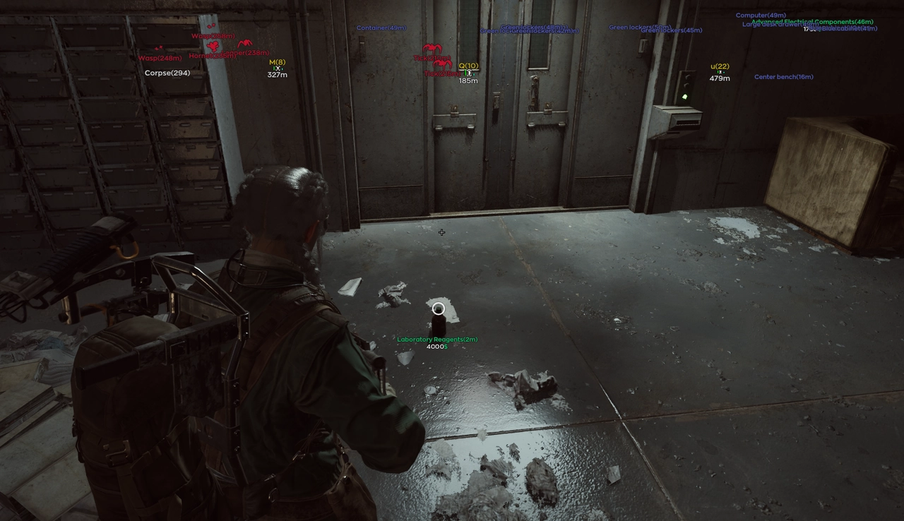 Menu du cheat GHOST, capture 1