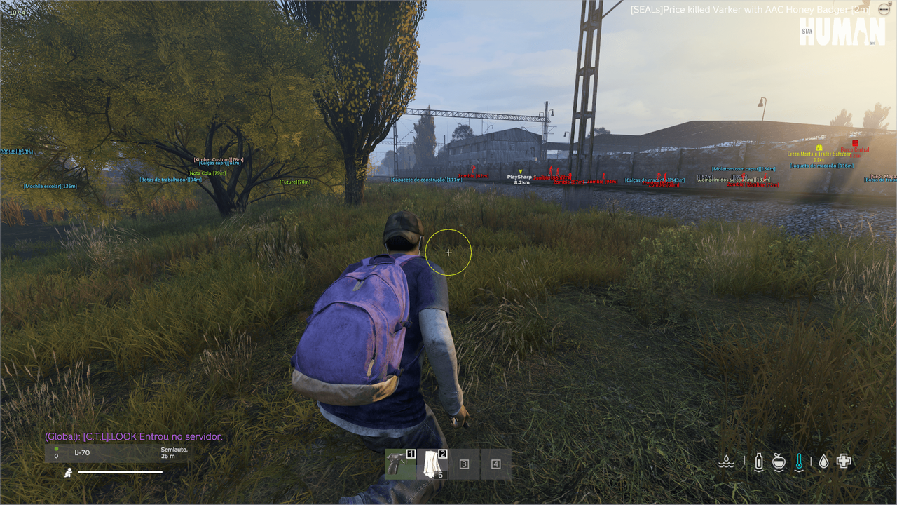 SHACK PRIVATE Cheat-Menü, Screenshot 1