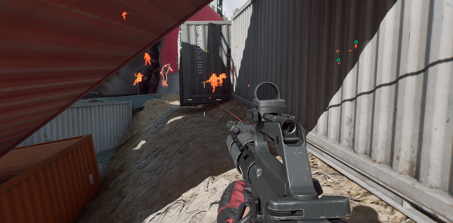 Menu du cheat GHOST CHAMS, capture 1