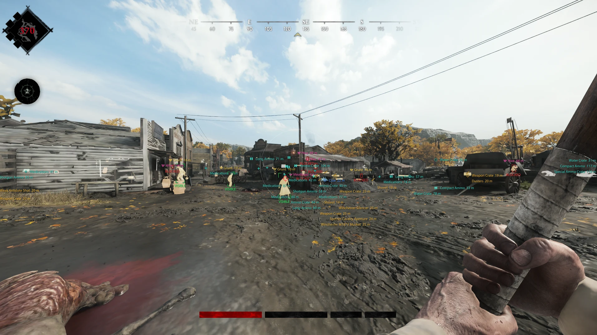 BYSTER Cheat-Menü, Screenshot 1