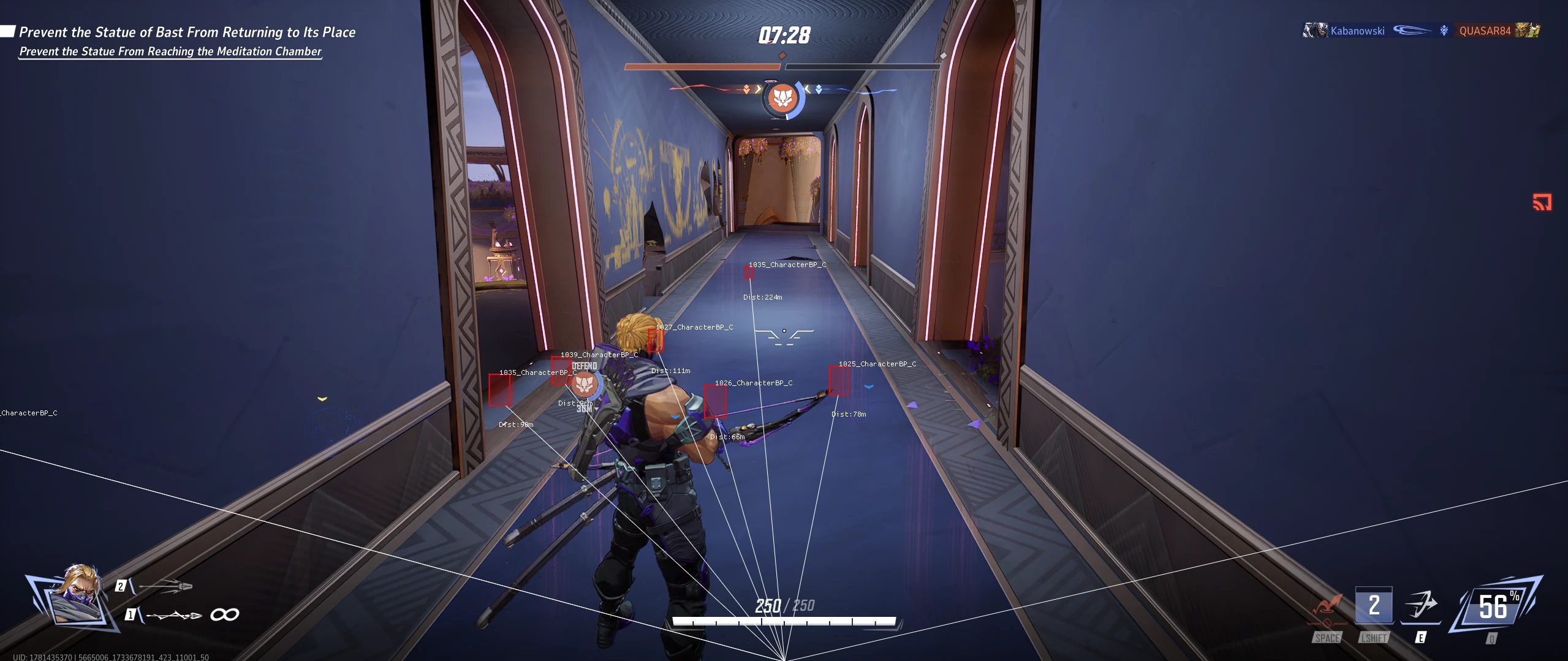 MASON Cheat-Menü, Screenshot 1