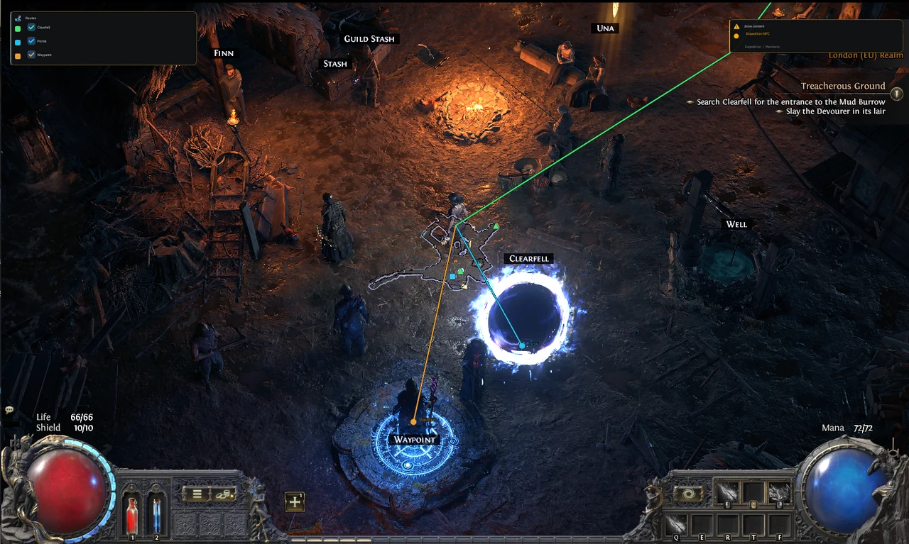 BYSTER Cheat-Menü, Screenshot 1