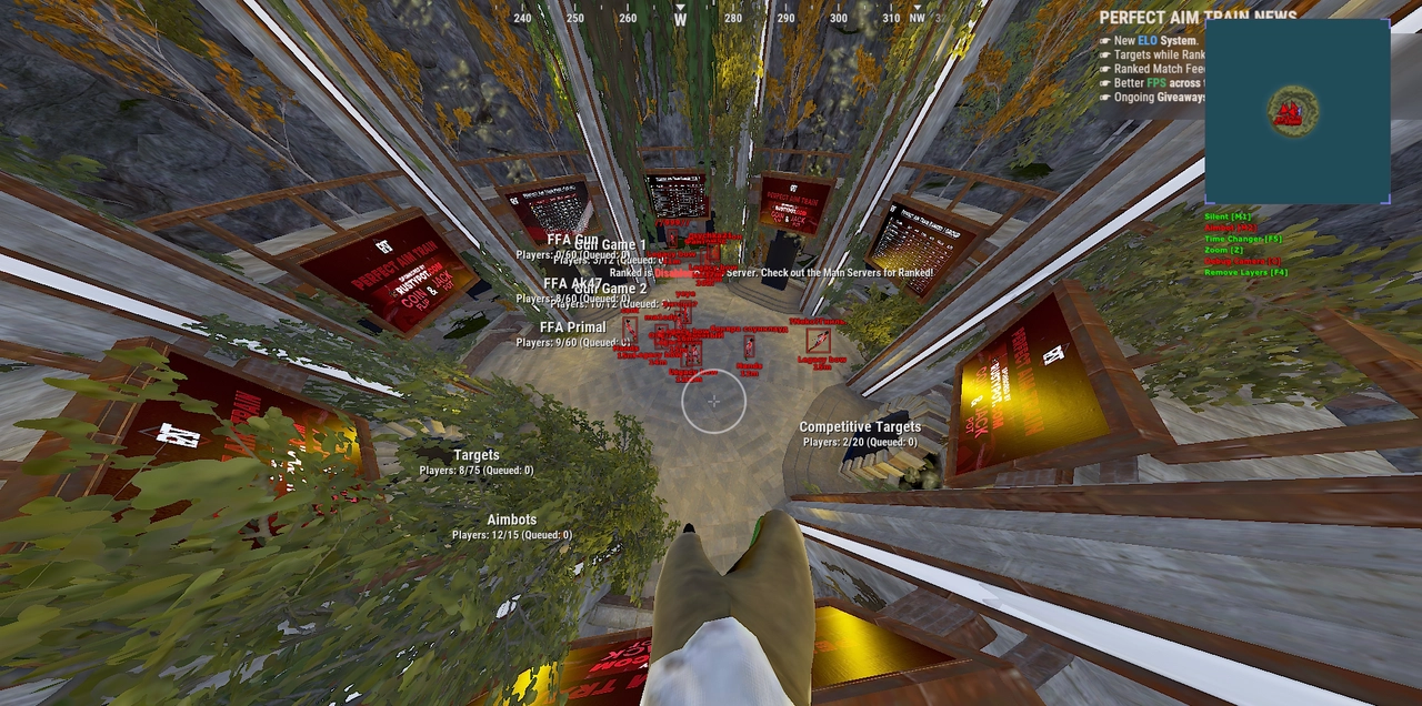 SALAMANDER Cheat-Menü, Screenshot 1