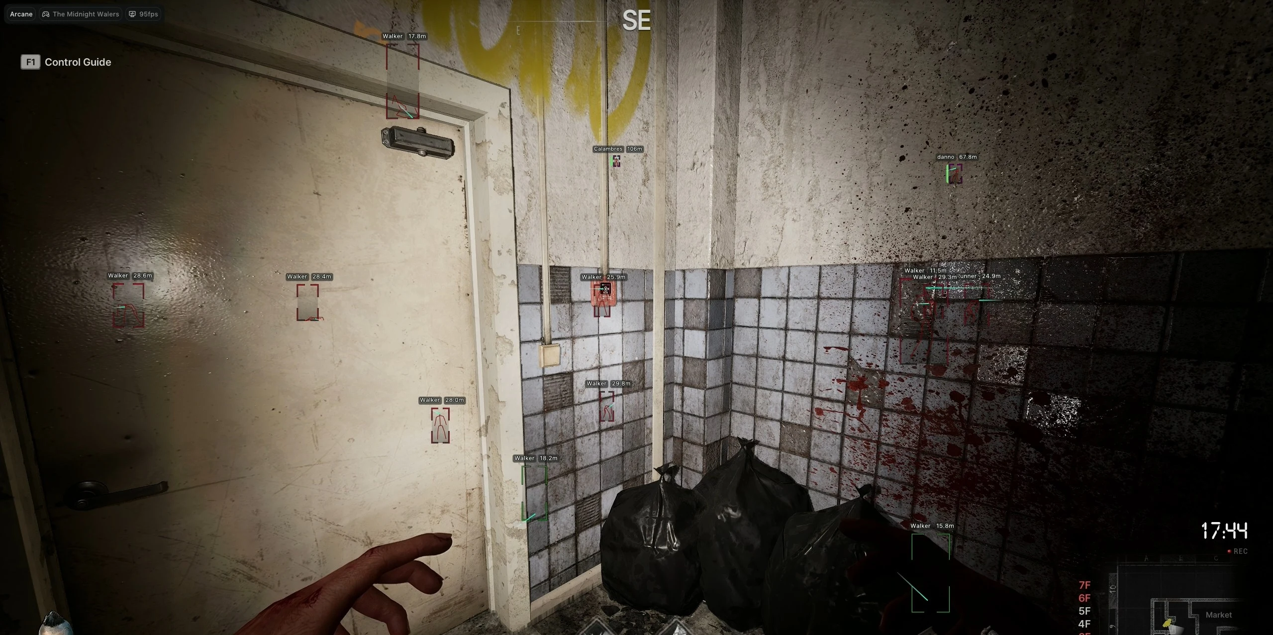 ARCANE Cheat-Menü, Screenshot 1